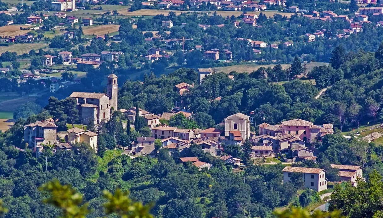 Panorama di Greccio