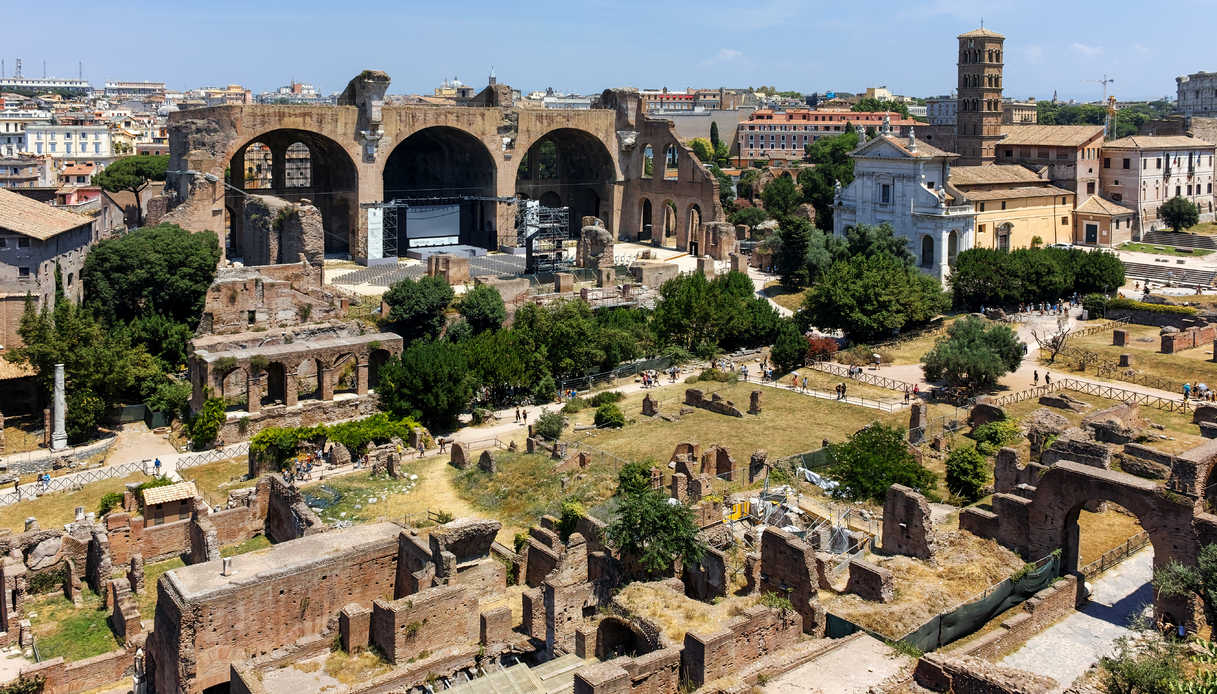Vista del Colle Palatino